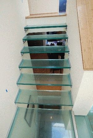 Glass Block floors