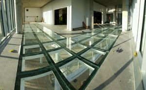 Glass Block floors